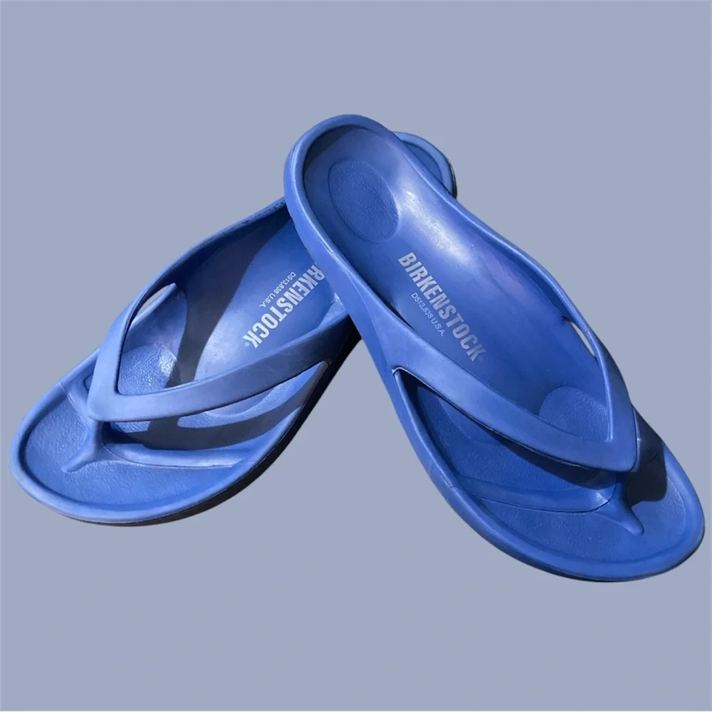 Birkenstock Arizona EVA sandals in Blue Size 8 EUC - Picture 5 of 9